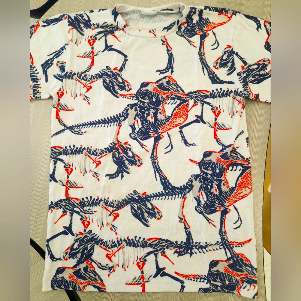 Dinosaur Skeleton Graphic Tee